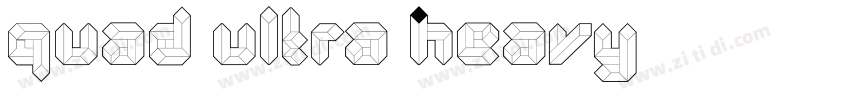 Quad Ultra Heavy字体转换